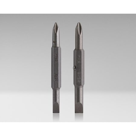 Jonard Tools Replacement Bit Set W/ 2 Double-Sided Ph SD-RB12